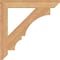 Ekena Millwork Balboa Slat Smooth Bracket, Western Red Cedar, 3 1/2"W x 28"D x 28"H BKT04X28X28BOA06SWR - alternate 3